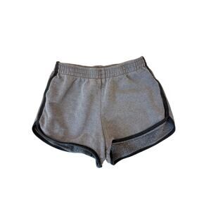 brandy melville grey sweatshorts - one size